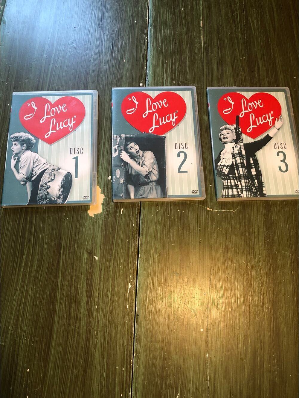 I Love Lucy Discs/DVDs 1, 2 & 3 from the 5th Season - great condition!